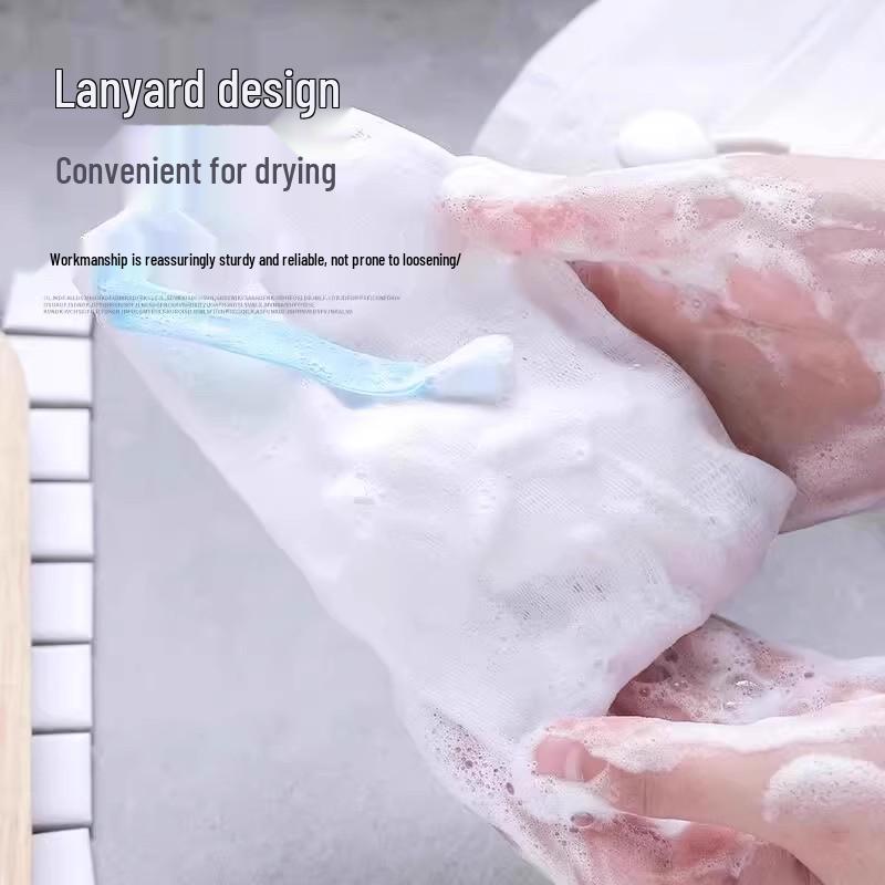 New User Promo: Hangable Foam Net Bag for Face Cleansing Soap