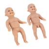 6 Inch Miniature Silicone Baby Cute Soft Reborn Miniature Baby Doll Realistic Newborn Baby Doll for 