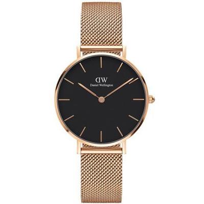 Daniel Wellington Petite Melrose Rose Gold 32mm Black DW00100161 Wrist Watch