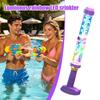 1/2/3/4Pcs Glowing Rainbow LED Water Sprayer, Light-up Water Sprinkler with Colorful Lights, Water Sprayer Tube Toy for Outdoor Summer Pool Party