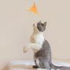 Wooden Handle Spring Feather Cat Wand Toy
