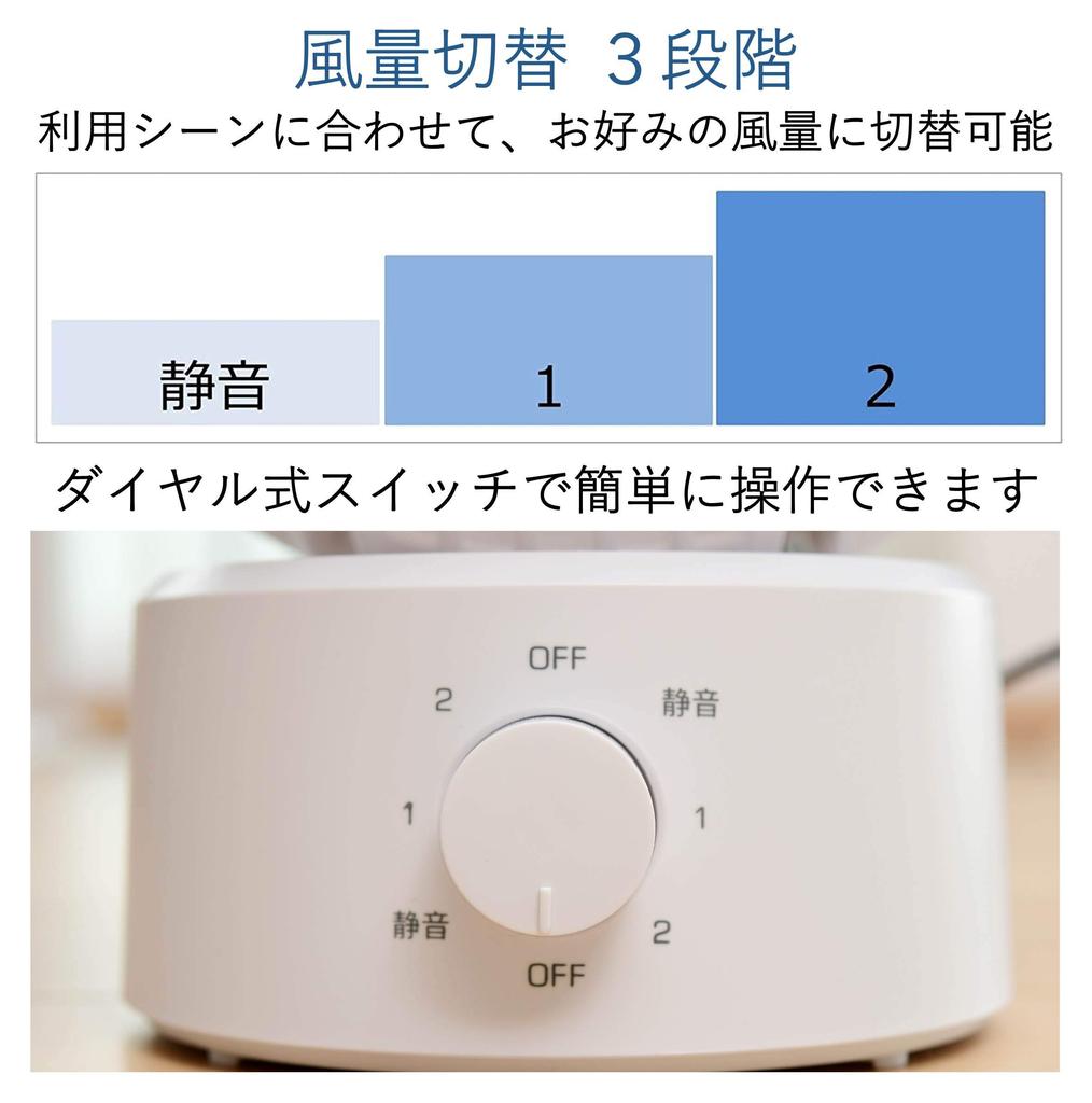 10 tatami Fixed Adjustable up and down 3 levels of airflow White [Yamazen] Circulator, Quiet, mats, swivel, angle, (ventilation/air circulation),