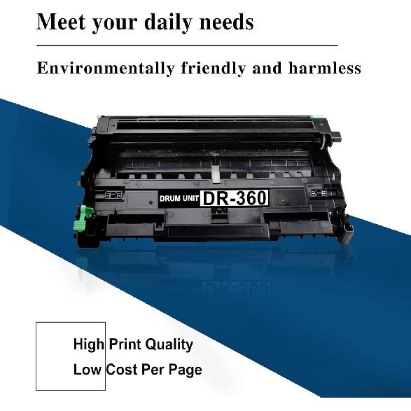 DR360 Compatible Drum Unit Replacement for Brother DR360 DR 360 to use with DCP-7040 DCP-7030 MFC-7840W MFC-7340 MFC-7440N HL-2140 HL-2170W HL-2150N