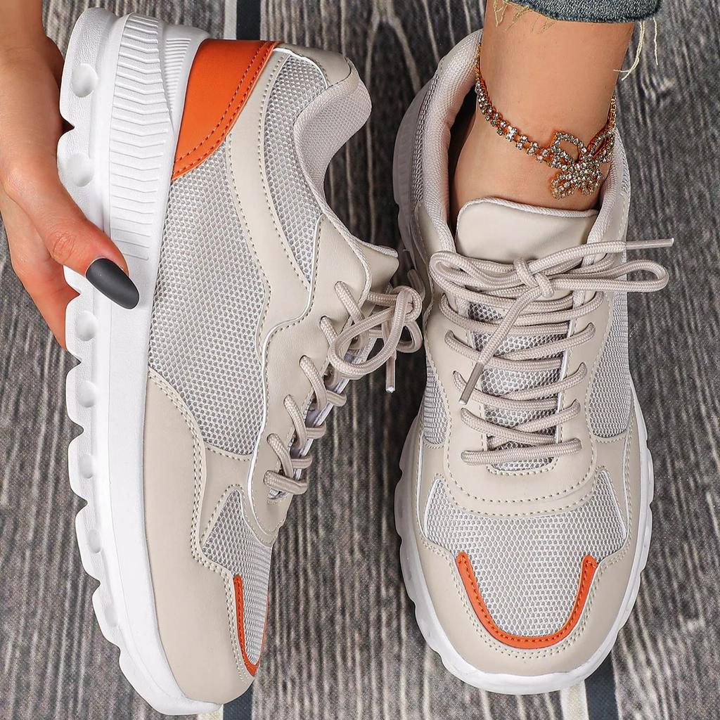 Unisex Mesh Running Shoes Lightweight Breathable Sports Sneakers Elastic Soft Sole Footwear for Walking Gym Fitness