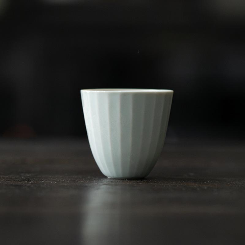 

Ancient Green Tea Cup Ceramic Teacup Chinese Cups Tea Pair Kungfu Tea Set Teacups Ceremony Maker Tool Supplies Beautiful Puera 4.7x4.5cm 50ml