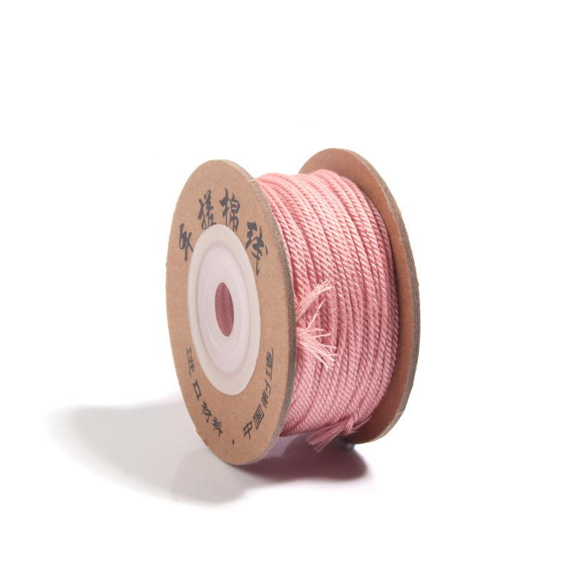 Tibetan Hand-Rubbed Cotton Thread Wenwan Buddha Bead Cotton Rope Hand Rope Braided Rope, Handmade Diy Material Bracelet Braided Rope Accessories