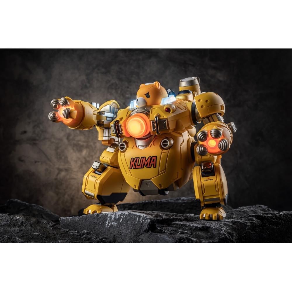 Super Mecha Champions Super Mecha Champions Alpha Caramel Żółty głośnik z figurką