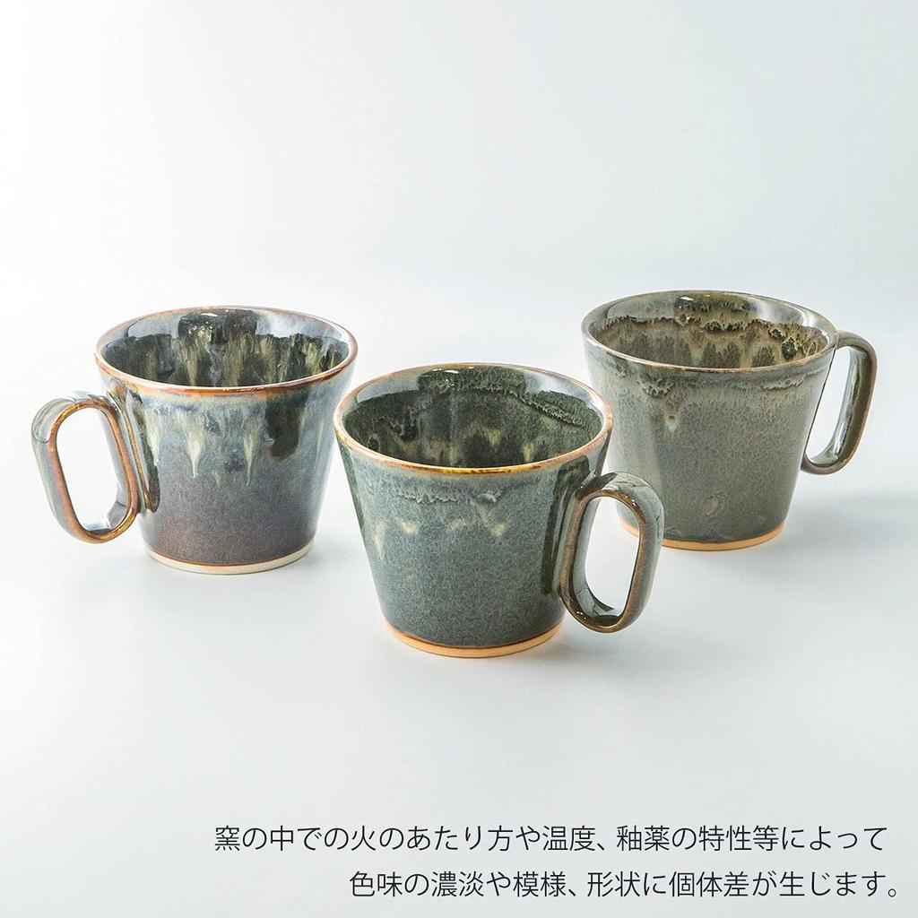 Wired Beans Wired Beans Mug to last a lifetime Aizu Hongo Ware Regular Gray Mug 240ml