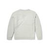 Timberland Corduroy Embroidered Logo Crewneck Sweatshirt Women Sweatshirt White-Sand A23KM-BH7