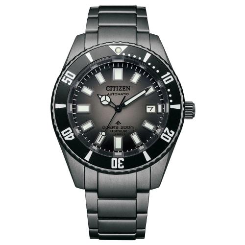 Citizen Promaster Mechanical Diver Watch, 200m Water Resistant, Black, NB6025-59H, Men's