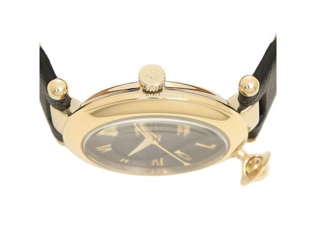 Vivienne Westwood Watch Women Orb Heart 32MM Quartz Black VV006GDBLK 3859878 NEW