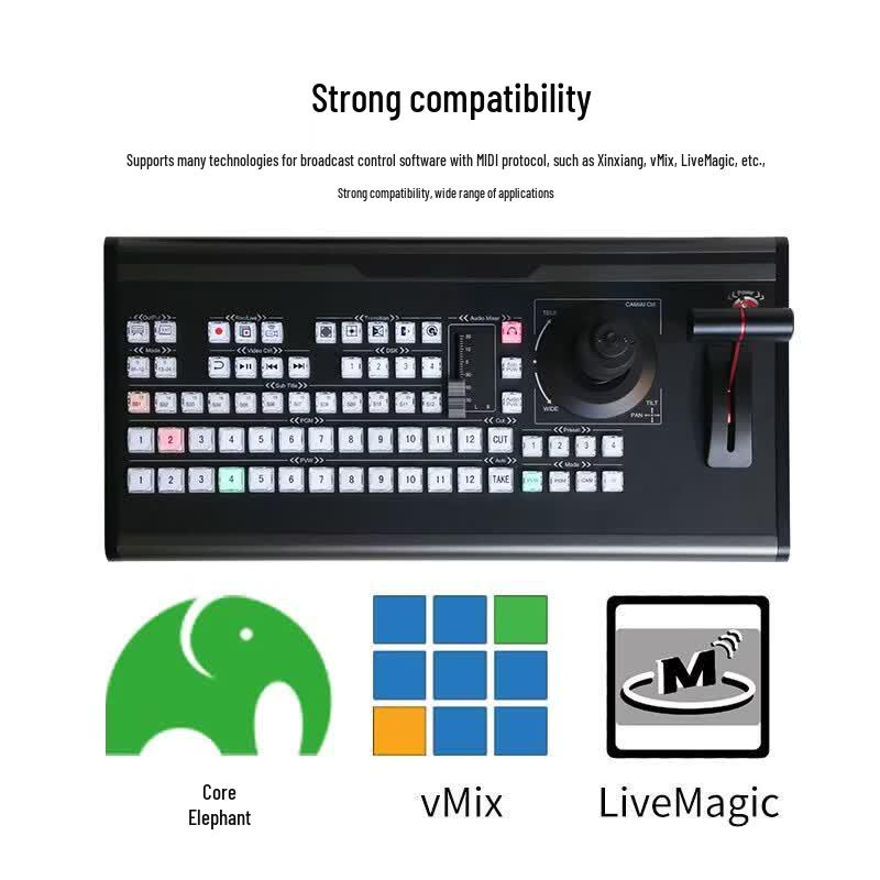 JiaShiYing JSY100pro 12-Channel Live Stream Switcher Console