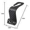 1/2/4pcs Carbon Fibre Car Seat Back Hooks Holders For Mitsubishi Mirage G4 DV5