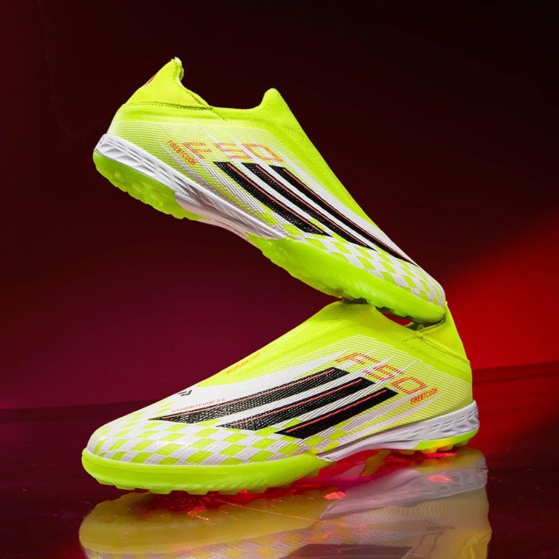 Botas de Fútbol para Hombre y Mujer AG TF Césped Artificial Campo de Césped Artificial Entrenamiento Malla Transpirable Caña Baja