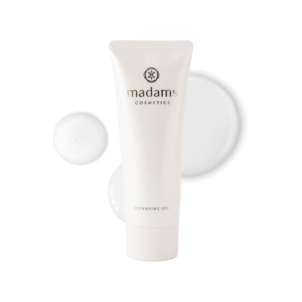 Madams Fullerene Ceramide Cleansing Gel A Gentle Cleanser That Thoroughly Removes Blackheads and Keratin Plugs Without Double 120g. Cleansing.