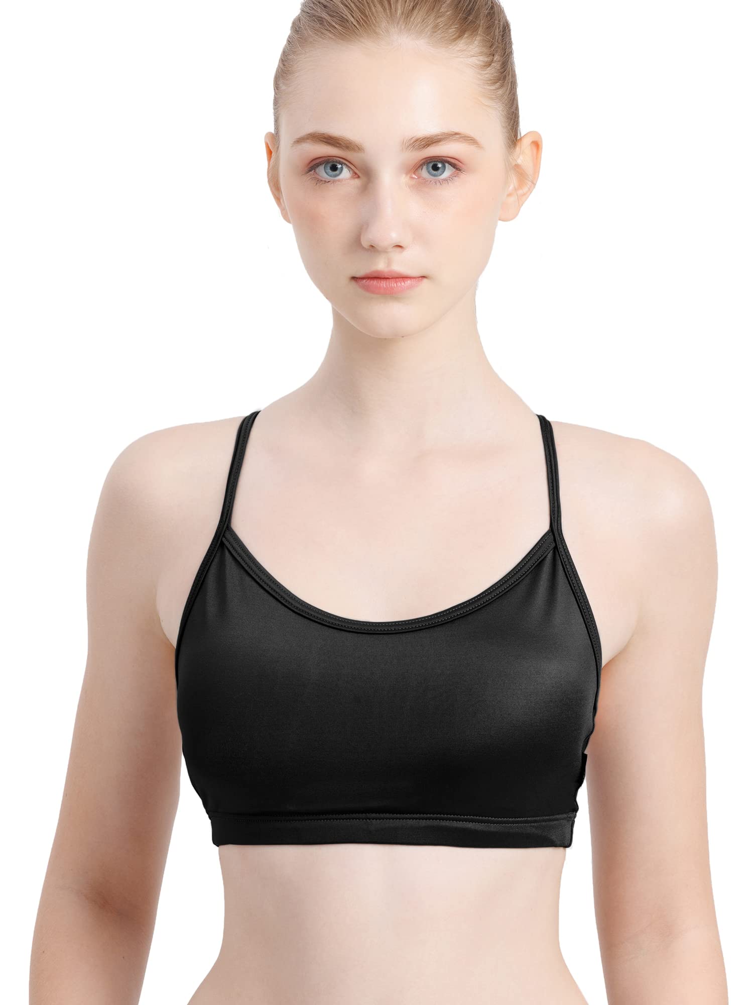 

Lupa Silky Fine Sports Medium Bra, Women s, Black, чёрный