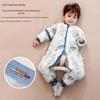 Quilted Unisex Infant & Toddler Sleeping Bag - Autumn/Winter, Anti-Kick, Anti-Startle, Down Protein Cotton, Temperature-Regulating.