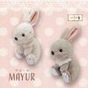 Monseuil Plush Toy Rabbit Beige Mayur 10622