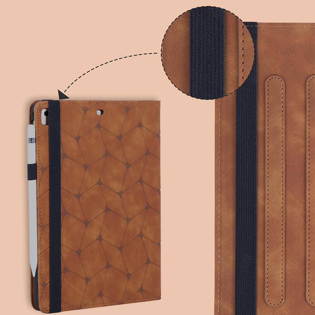 For iPad 10.2 (2021)/(2020)/(2019)/iPad Air 10.5 inch (2019) Case PU Leather Pattern Tablet Cover with Card Slots
