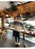 Women's Retro Fair Isle High-Neck Half-Zip Sweater Pullover | 2026 Autumn/Winter Collection | Trendy, Loose Jacquard Knit Top