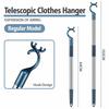 Stainless Steel Pole Hanger Thickened Tube Laundry Stick Clothes Reach Pole  Home Clothes Hanging