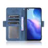 Flip Case for Oppo Reno 5 5G, Card Slot, Blue