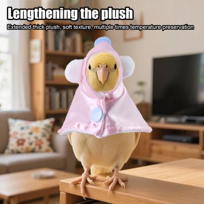 Papageienumhang Niedliches Vögel-Kostüm für Cosplay-Fotografie Haustiervögel-Outfit für Wellensittich Graupapagei Sittich Conure Nymphensittich Unzertrennliche Finken