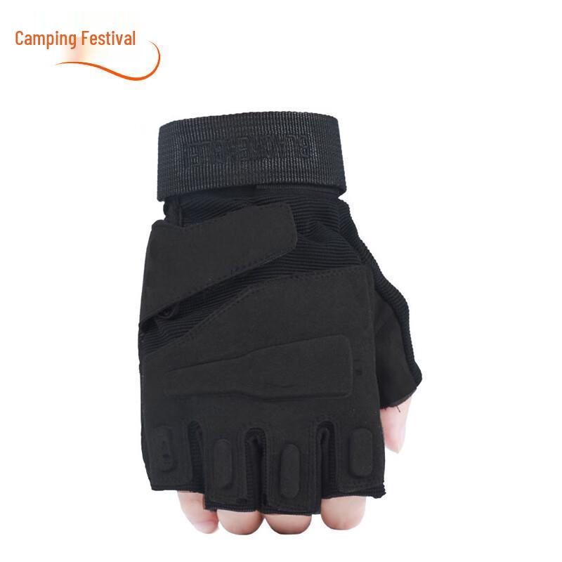 Black Hawk Half-Finger Tactical Outdoor Gloves XL
