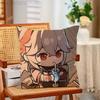 Kazuha Genshin Impact Print Polyester Pillow Case for Valentine Gift Home Sofa Cushion Cover Decoration Custom