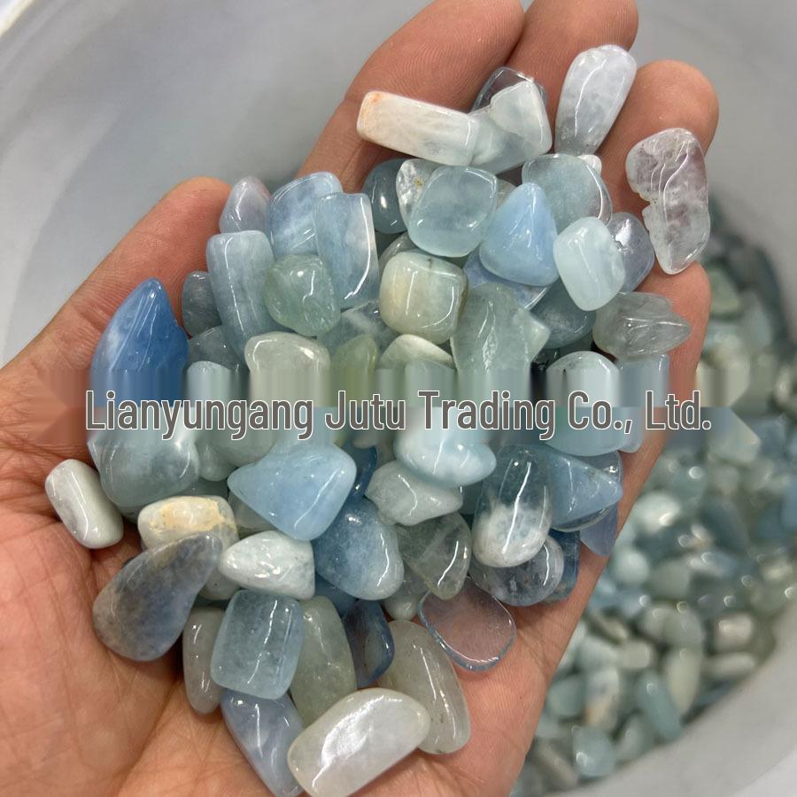 Natural Crystal Agate Jade Gemstone Ornaments for Bonsai or Fish Tanks (12-15mm)