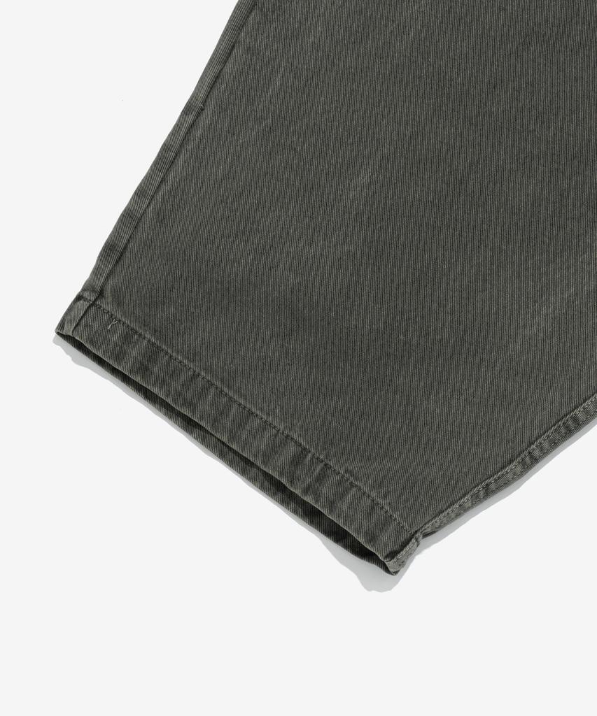 CARGOBROS High Curved Pigment Pants (Khaki)