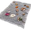 Cotton Jacquard Outdoor Picnic Mat - Camping Blanket for Beach, Garden, Travel, RV, Tent Floor & Spring Outings, Beach, Park Hiking Blanket