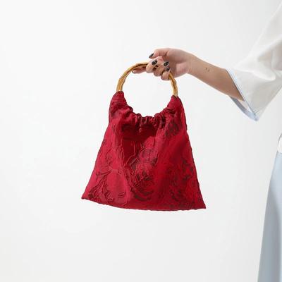 Spring Tote Festival Chinese Style Embroidered Tote Bag with High Quality Ethnic Style Banquet Bag