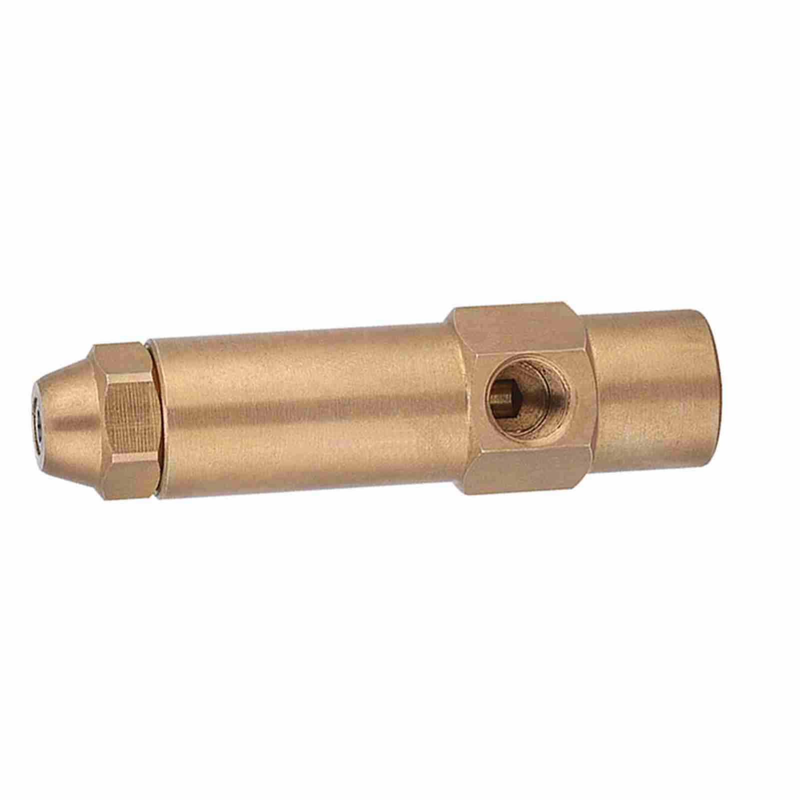 

Solid Brass Construction Diesel Heavy Oil Waste Fuel Burner Nozzle 2.0mm Bore Diameter