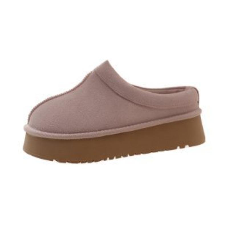 New early autumn heightening thick-soled bag head half slippers women wear a pedal lazy shoes retro child