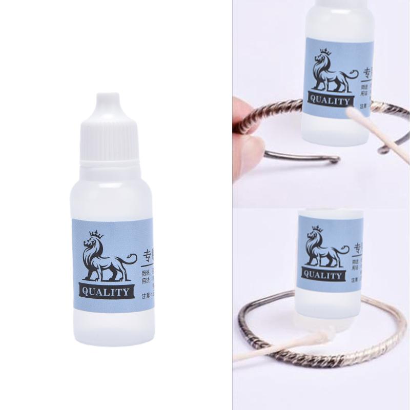 15 ml/Flasche Anti-Anlauf Silber Gold Reiniger Schmuck Polieren Flüssigkeit Reinigung Werkzeuge