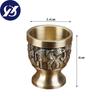 Nordic Shot Glass Small Mouth Liquor Cup Classic Embossed Carving Flowers Personality Wine Mug Bar Drinkware