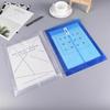 12Pcs A4 File Folders with String Lock Office File Bags Waterproof PP File Wallet Clear Document Folder for Adult Office