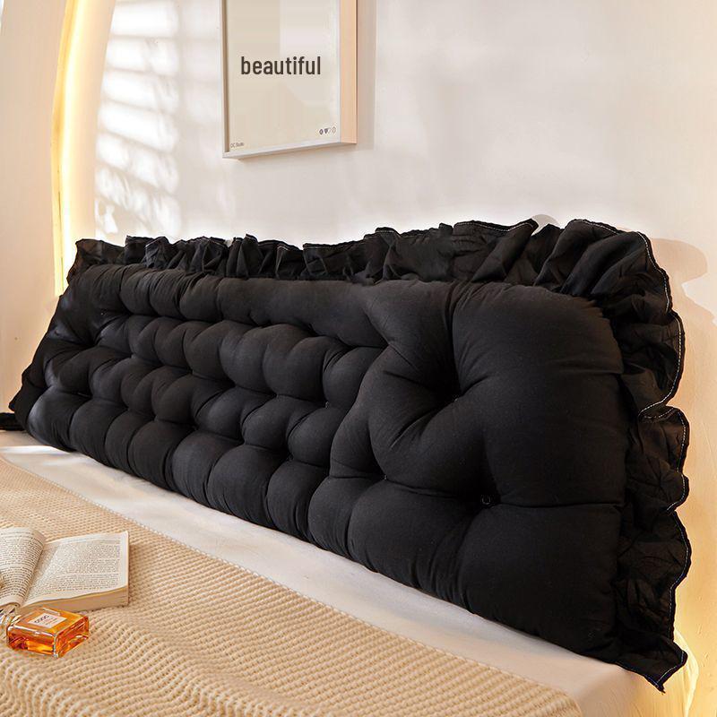 Soft Backrest Headboard Pillow - Large Cushion for Reading, Sleeping, Dorms, Sofas & Waist Support