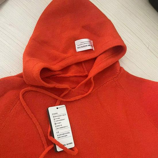 Women's Korean Style Cashmere Knit Hooded Sweater - Loose & Slimming Solid Color