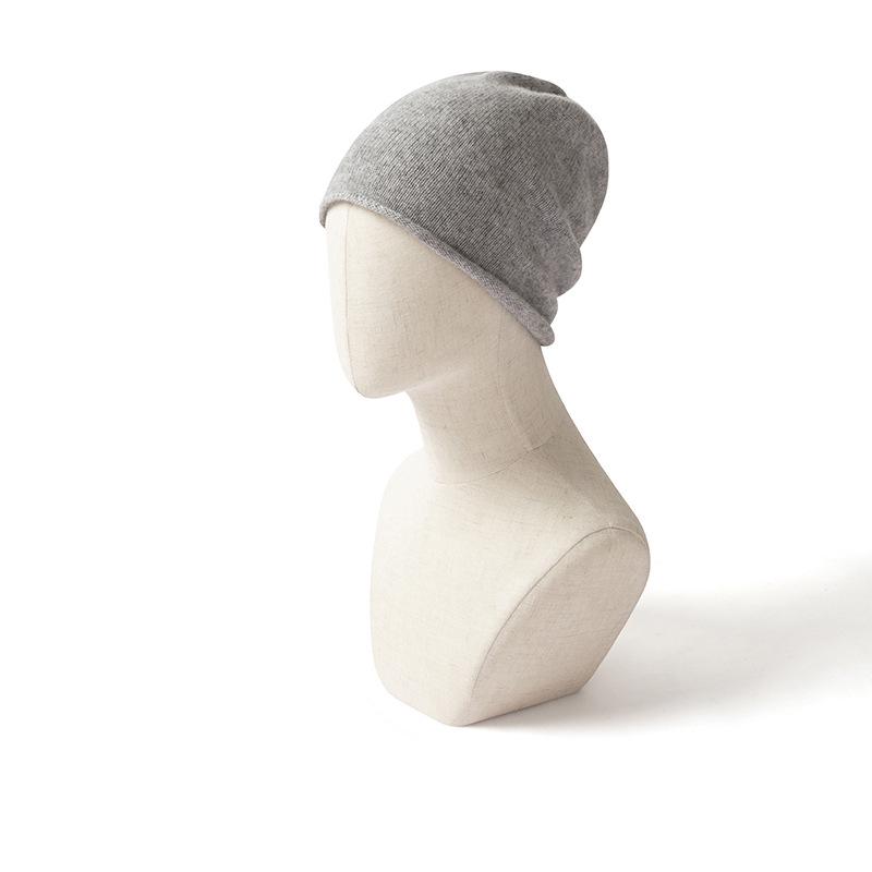 Unisex Cashmere Knit Beanies: Warm Skullcaps with Ear Protection for Autumn & Winter