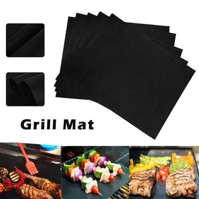 10-teilige Antihaft-BBQ-Magic-Grillmatte, perfekt zum Backen auf Gas, hitzebeständig