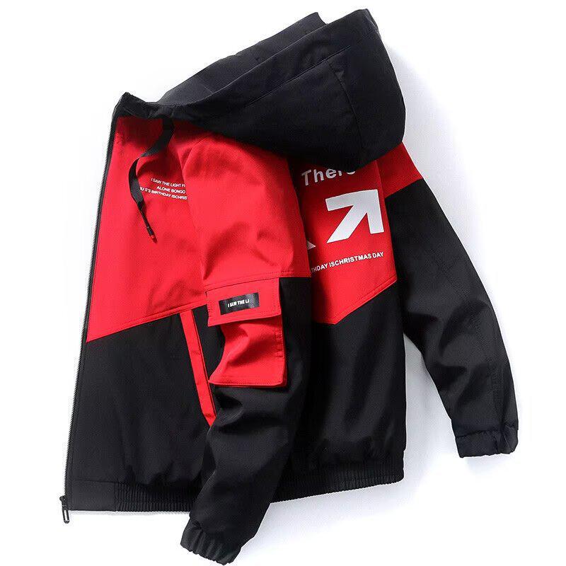 Men's Trendy Korean Style Jacket - Versatile Spring & Autumn Coat for Teens