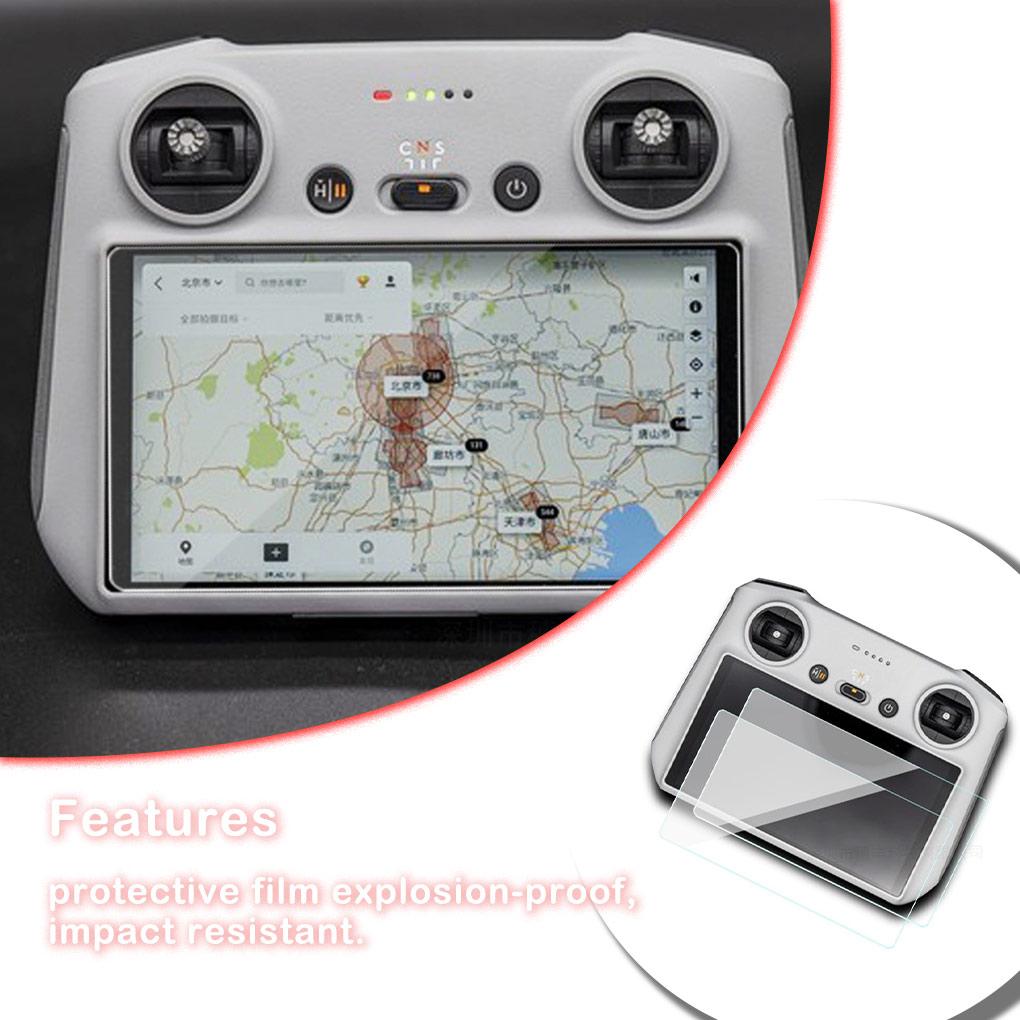 Tempered Glass Scratch Proof Waterproof Clear Visions Protective Film Explosion-proof Screen Guard Mini 3 Drone Accessories