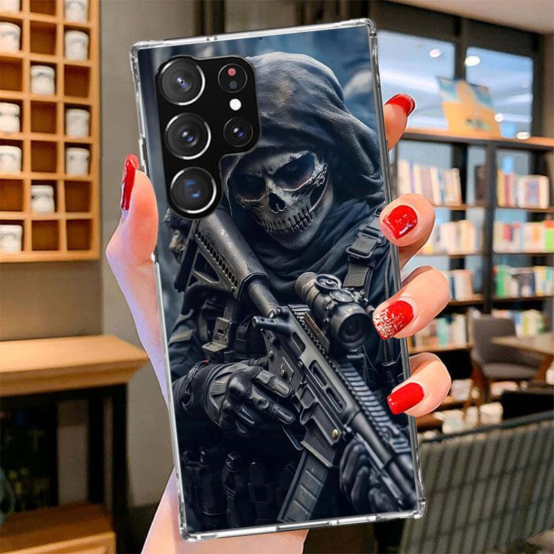 Military Army Special Forces Phone Case For Samsung Galaxy S26 S25 Edge S24 Ultra S23 S22 Plus S21 S20 FE Soft Fundas Shell Gala