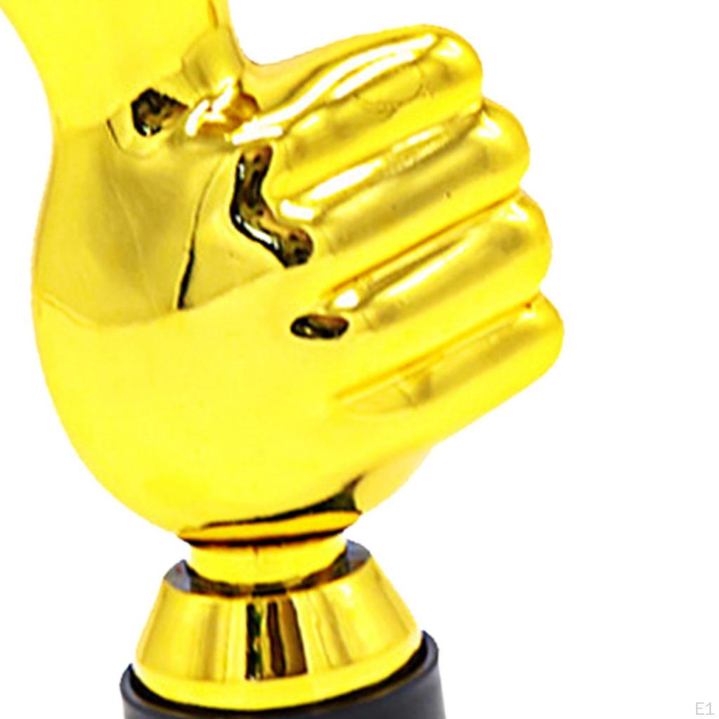 Prix Trophy Thumbs Up, Funny, Lightweight Decorations Good Price Favors for EmploAppreciation