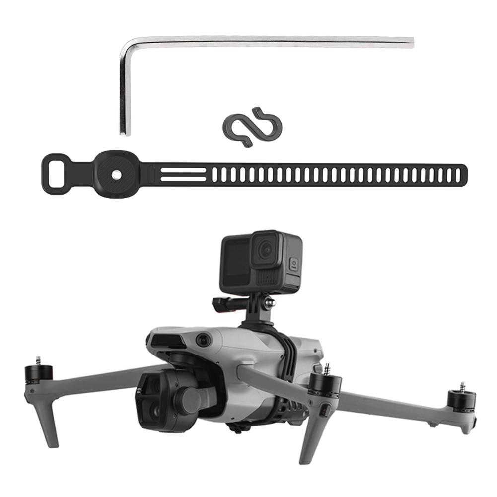 Top Extension Camera Bracket Multi-Function Camera Fill Light Top Bracket Camera Top Mount Holder for DJI Air 2/3S Mavic 2/3Pro