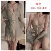Sex Underwear Splicing Lace Sexy Mesh Perspective Temptation Nightdress Robe Uniform Suit