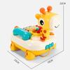 with Wheels Telephone Car Toy Elk Simulation Landline Phone Lovely Emulated Telephone Toys  Kids