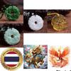 Chinese Amulet Artificial Jade Pixiu Phoenix Buddhist Retro Vintage Pendant Necklace Protect Charm Talisman Powerful Money Wealth Health Luck Jewelry